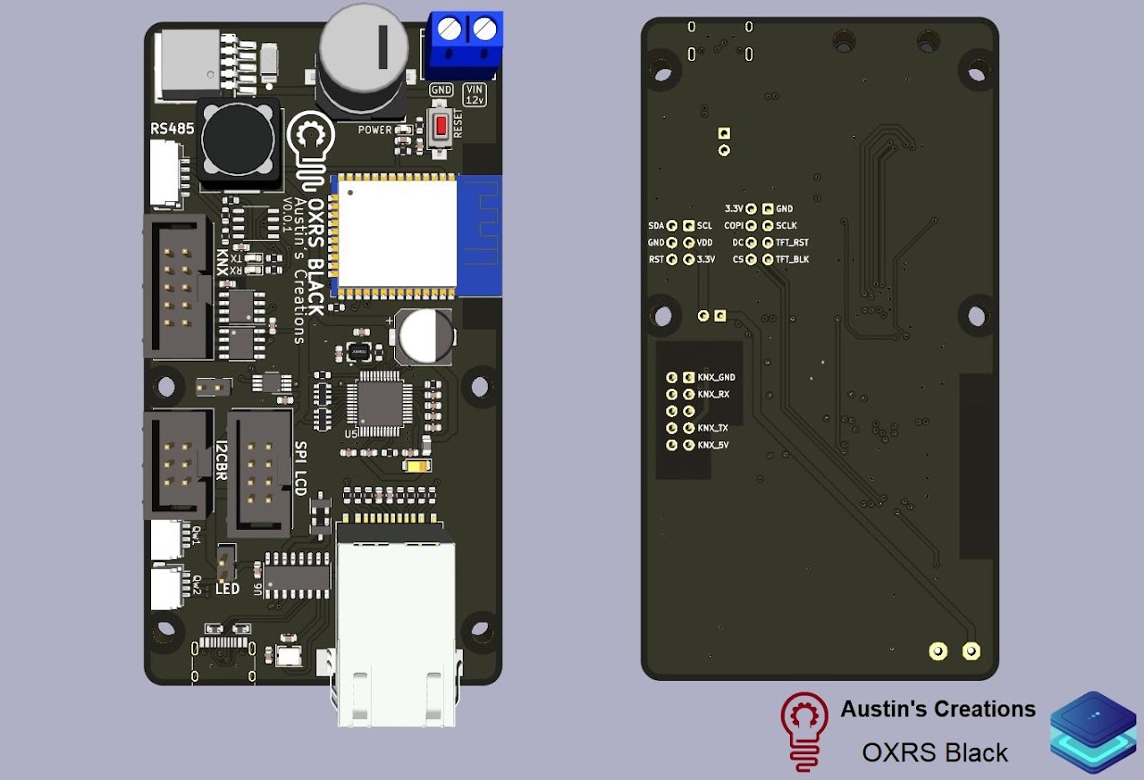 SuperHouse Automation Rack32 ESP32 control board